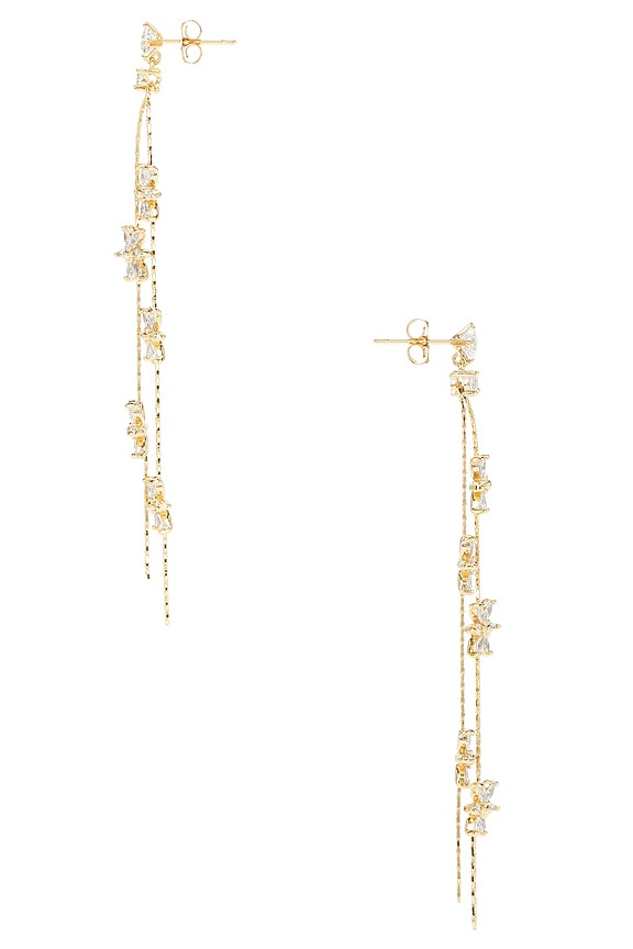 view 2 of 2 Whisper Earring in Gold
