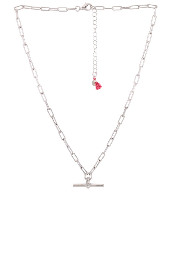 view 1 of 2 Charli Toggle Necklace in Silver