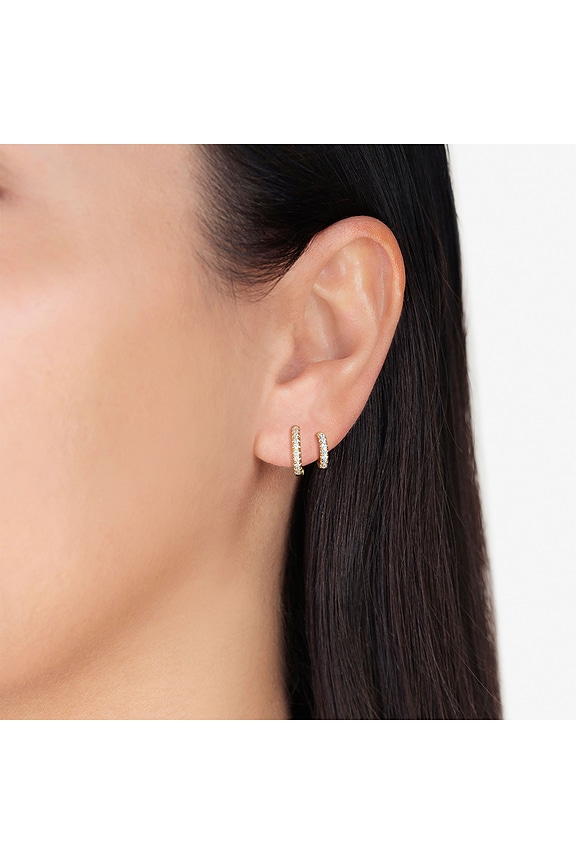 view 2 of 2 Katerina Double Earring in Gold
