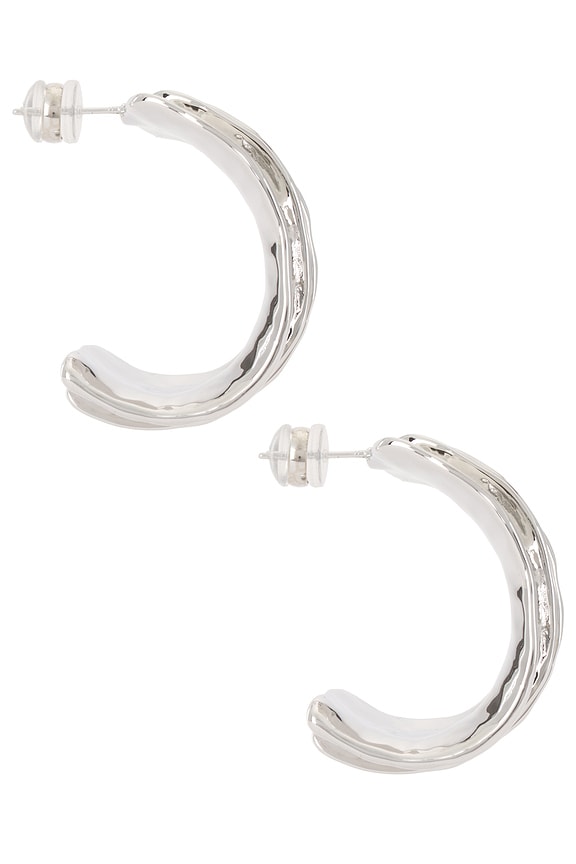 view 2 of 3 Ace Earring in Silver