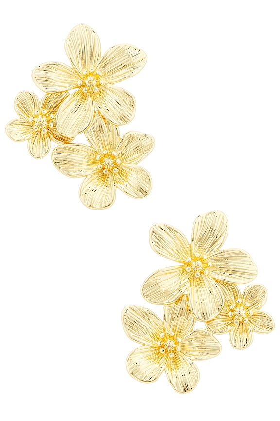 view 1 of 2 BOTANIQUE 스터드 귀걸이 in Gold