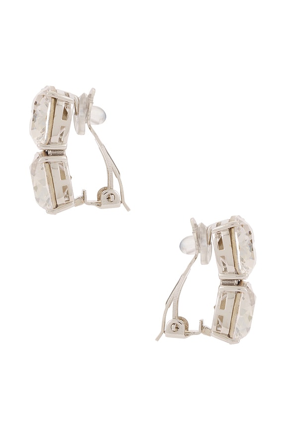 view 2 of 3 Ricky Diamond Stud in Silver