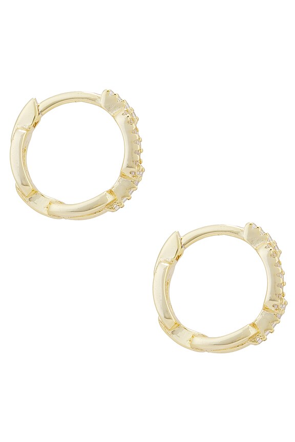 view 2 of 3 BOUCLES D'OREILLES LINKED in Gold