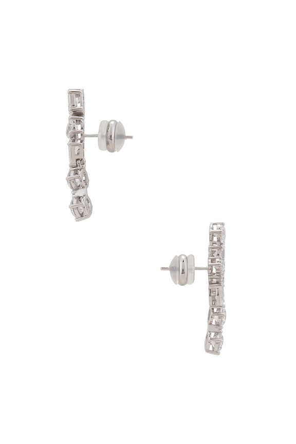 view 2 of 2 Jacklyn Earring in Silver