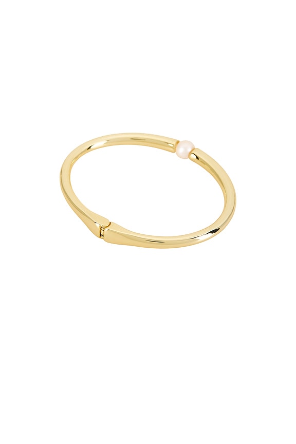 view 2 of 2 MANCHETTE ESSENTIAL in Gold & Pearl