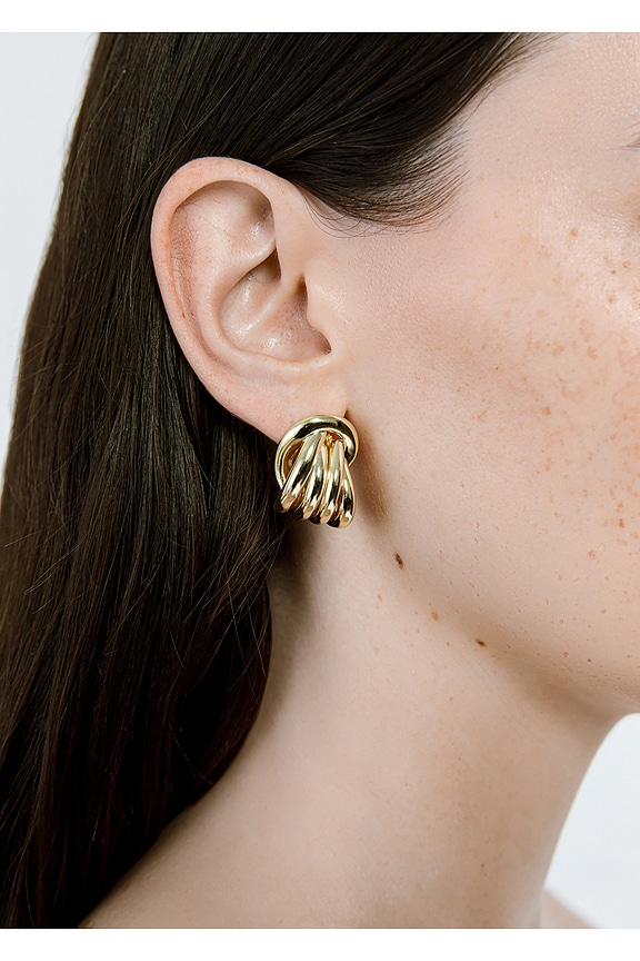 view 2 of 2 Roux Earrings in Gold