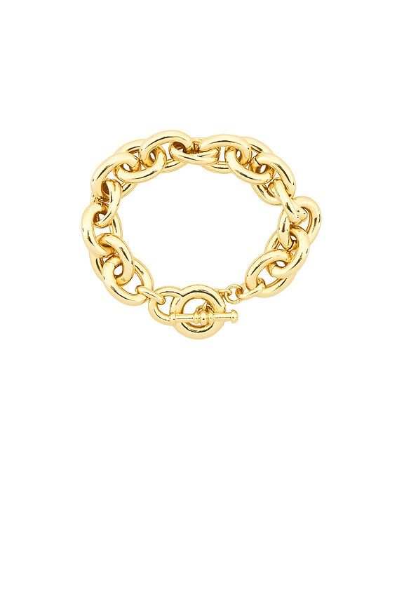 view 2 of 3 Anderson Toggle Bracelet in Gold