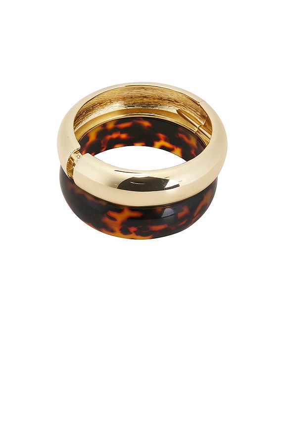 view 2 of 4 BRACELETS ASSORTIS in Gold & Tortoise