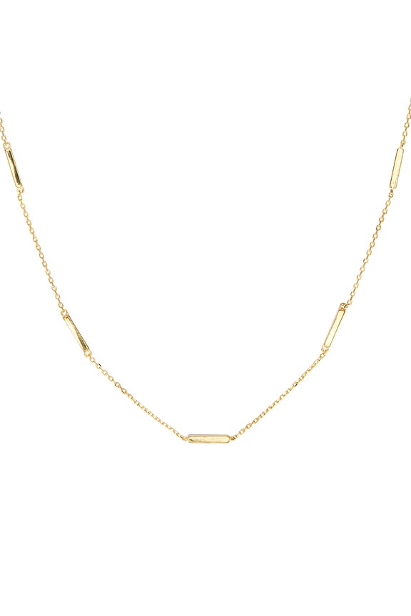 view 2 of 2 COLLAR BAR in Gold