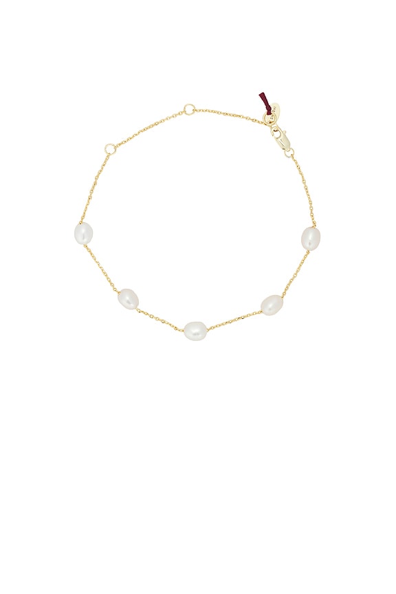 view 2 of 3 BRACELET EMILY in Gold & Pearl