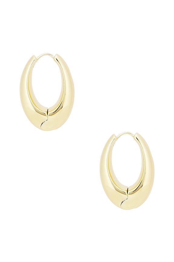 view 2 of 3 Cameron Hoop Earring in Gold