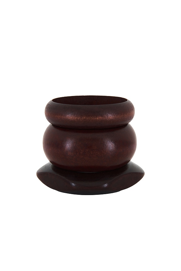 view 2 of 6 Jacques Bangle Cuff in Brown