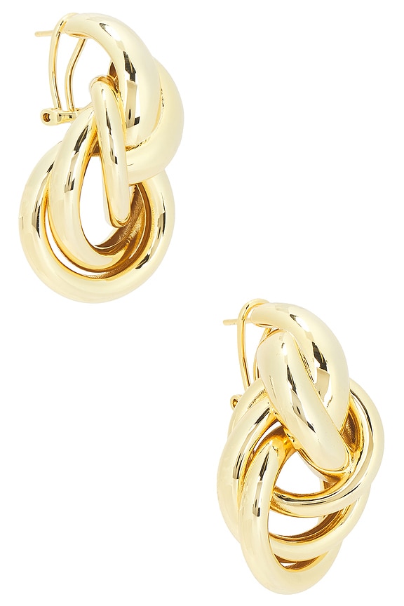 view 2 of 3 Genevieve Earring in Gold