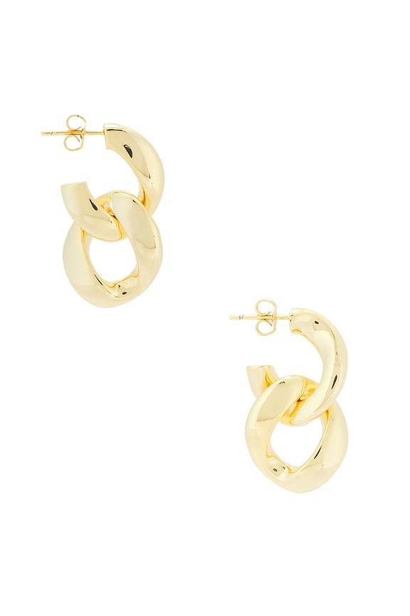 view 2 of 3 BOUCLES D'OREILLES PENDANTES RYDER in Gold