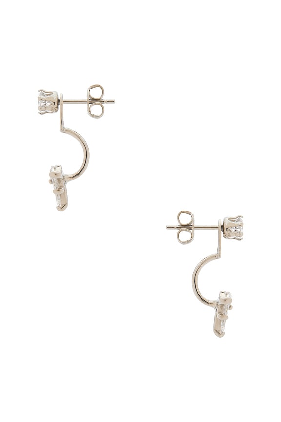 view 2 of 2 Marquise Ear Jacket in Gold