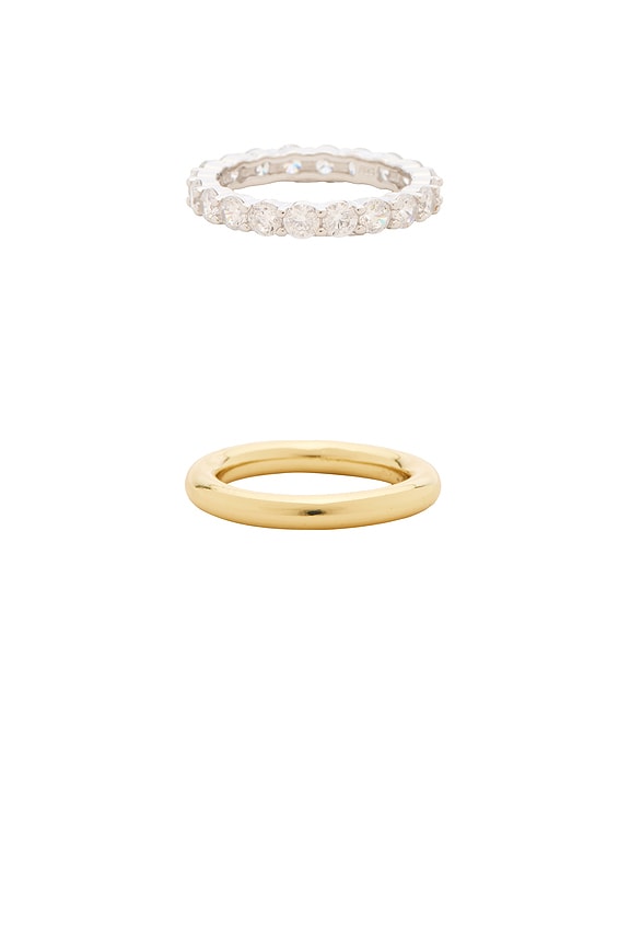 view 2 of 2 LOT DE BAGUES PETITE in Gold