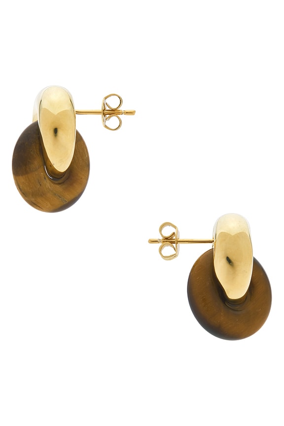 view 2 of 2 SUPERNOVA イヤリング in Tortoise