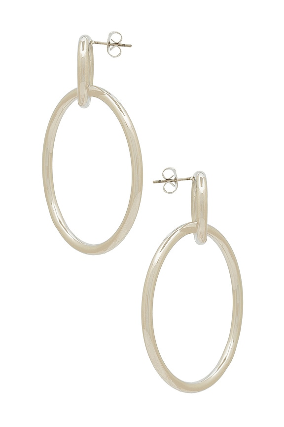 view 2 of 2 ANNEAU DOUBLE CIRCLE in Silver