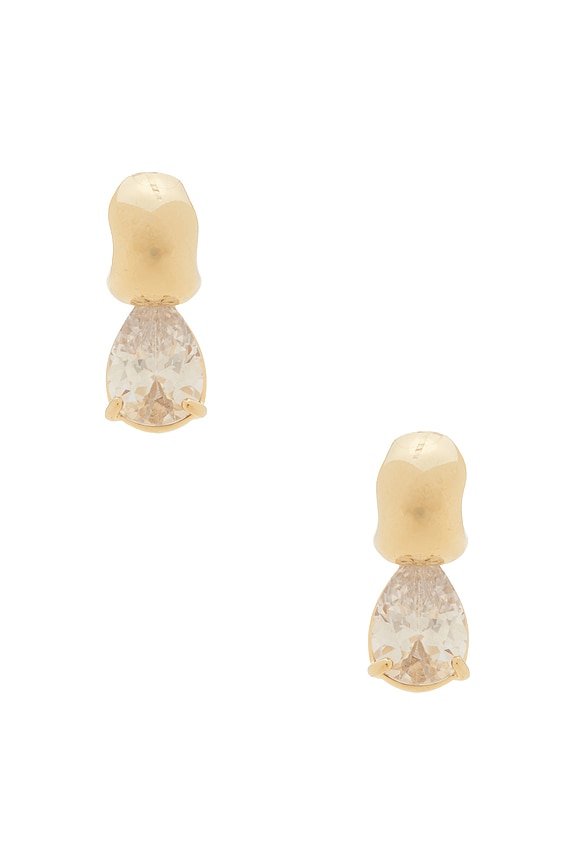 view 1 of 2 Voluta Earrings in Gold