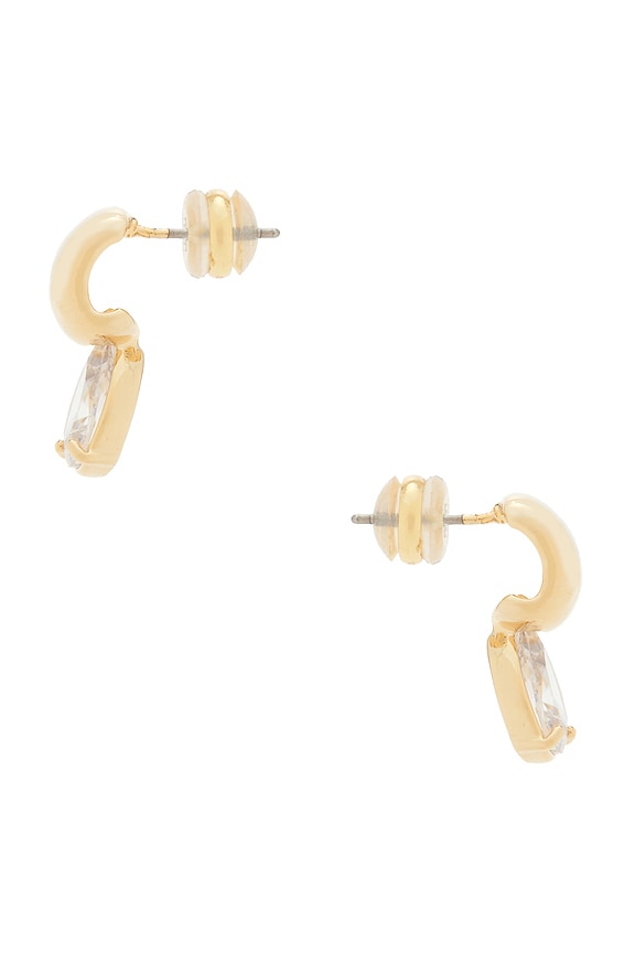 view 2 of 2 Voluta Earrings in Gold