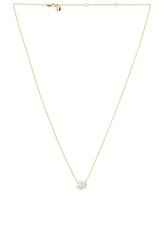 view 1 of 3 SAUTOIR PENDENTIF OVAL in Silver