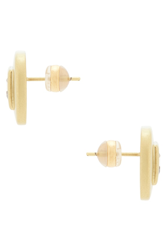 view 2 of 2 REAGAN 스터드 귀걸이 in Gold