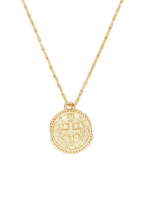 view 2 of 3 SAUTOIR PENDENTIF MEDALLION in Gold