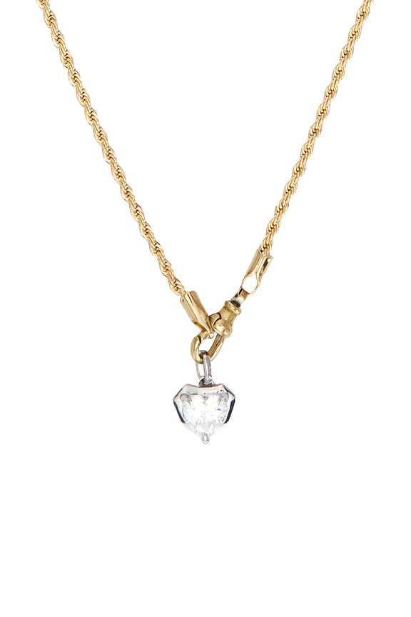 view 2 of 3 SAUTOIR PENDENTIF HEART in Gold