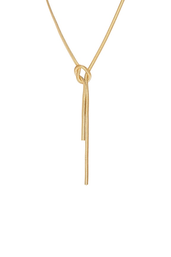 view 2 of 3 COLLIER LASSO LE DEUX in Gold