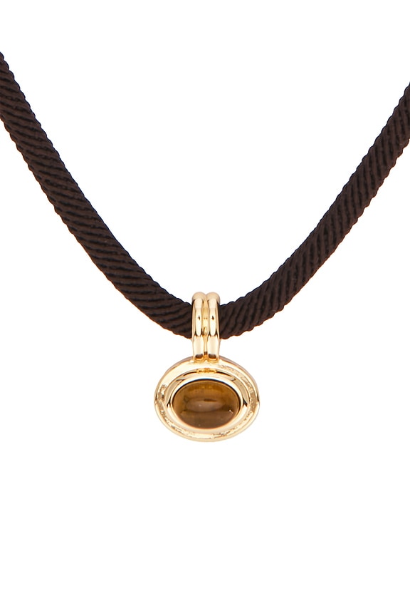 view 2 of 3 COLLAR COLGANTE MAXWELL in Brown