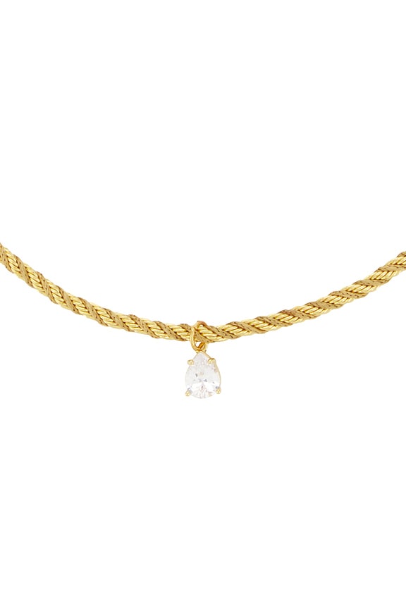 view 2 of 3 Phoenix Necklace in Gold