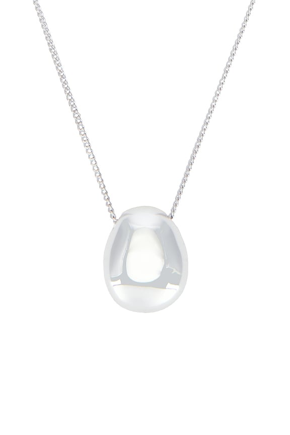 view 2 of 3 Carter Pendant Long Necklace in Silver