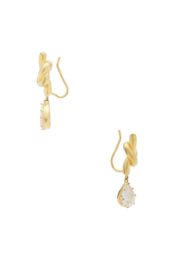 view 2 of 2 KATE 드롭 귀걸이 in Gold