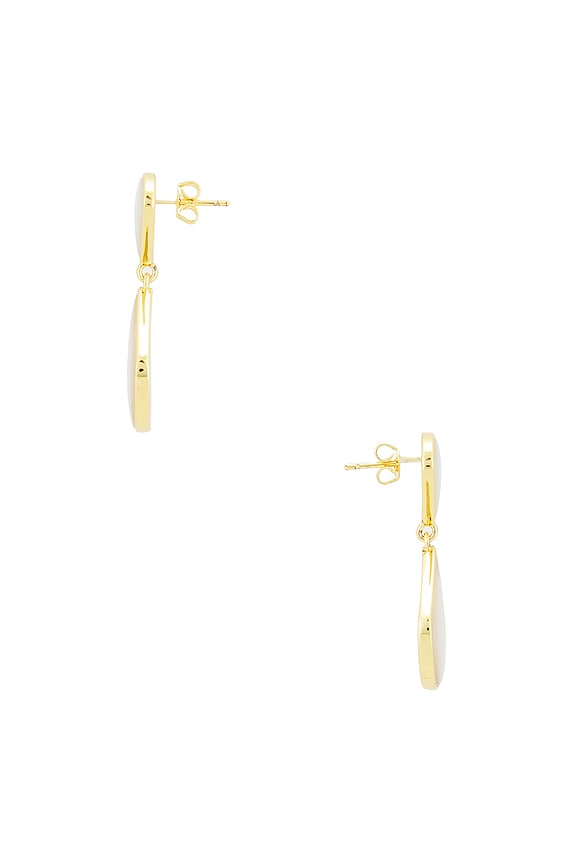 view 2 of 3 Julien Drop Earring in Ivory