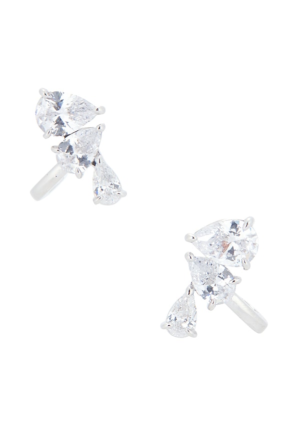 view 1 of 2 Porter Ear Cuff in Silver