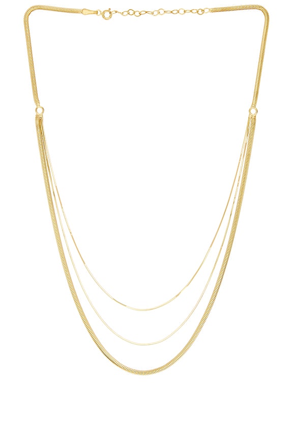 view 1 of 2 COLLAR SUPERPUESTO LENOX in Gold