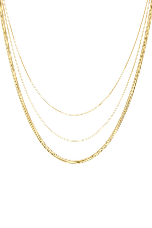 view 2 of 2 COLLAR SUPERPUESTO LENOX in Gold