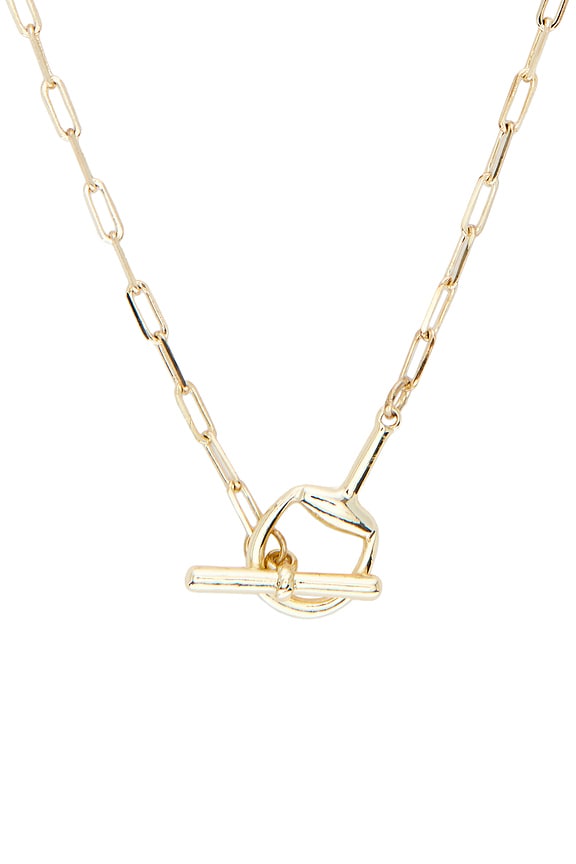 view 2 of 2 COLLAR LARIAT ERIER in Gold