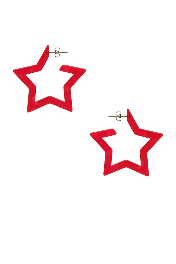 view 1 of 2 x REVOLVE Star Earrings in Red