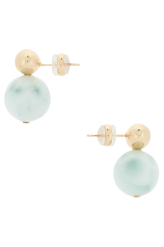 view 2 of 2 Stud Earrings in Turquoise