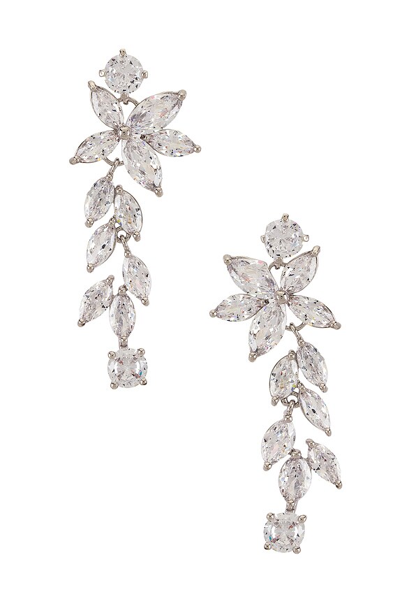 view 1 of 3 PENDIENTES LARGOS PURE in Silver