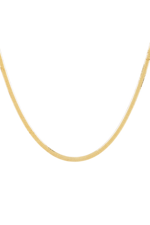 view 2 of 2 Silk Gold Necklace in Gold