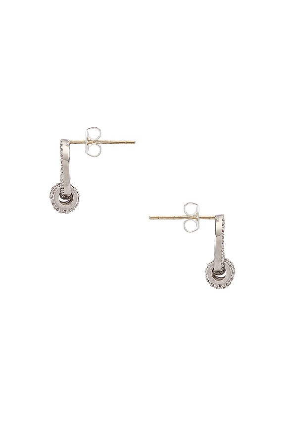 view 2 of 2 Eternity Stud in Silver