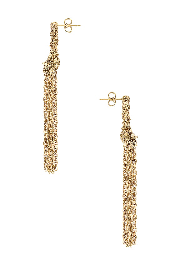 view 2 of 2 Nouveau Earrings in Gold