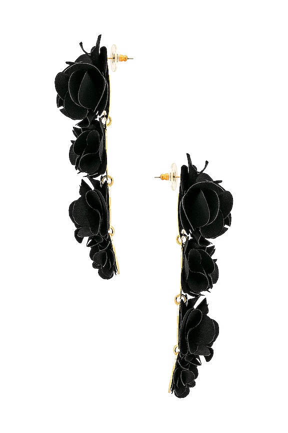 view 2 of 2 Lily Earrings in Black