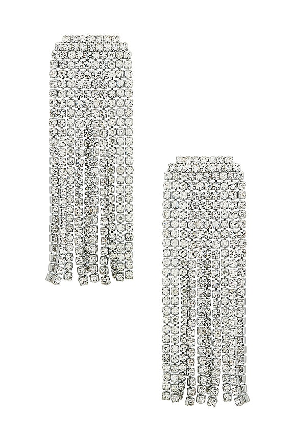 SHASHI Etienne Earrings in Silver | REVOLVE