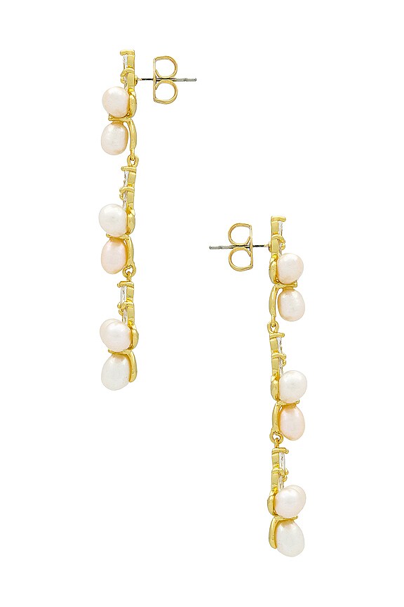 view 2 of 2 Lucien Earrings in Pearl