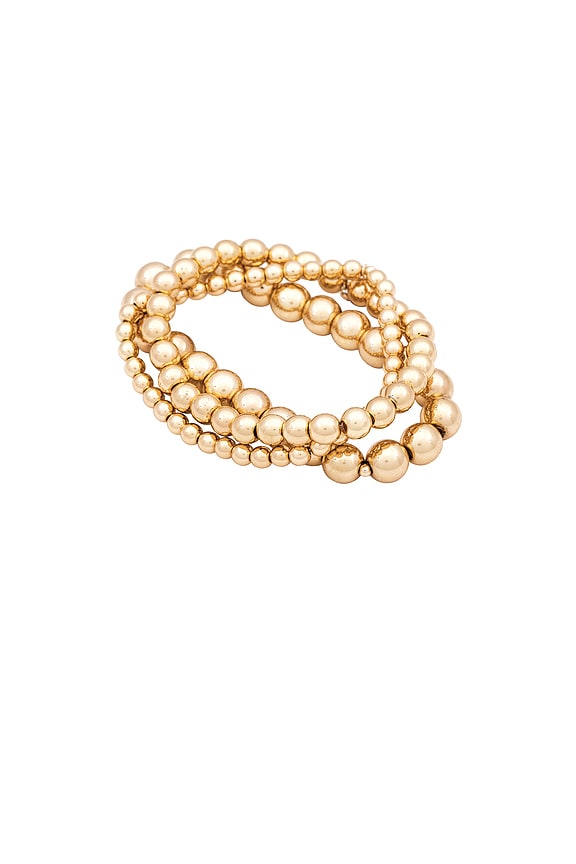 view 2 of 5 Paloma Bracelet Set in Gold