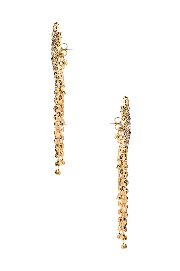 view 2 of 2 PENDIENTES ROYAL QUEEN in Rose Gold