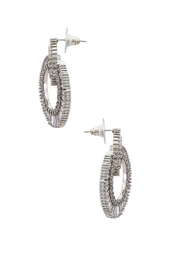 view 2 of 2 СЕРЬГИ STATEMENT in Silver